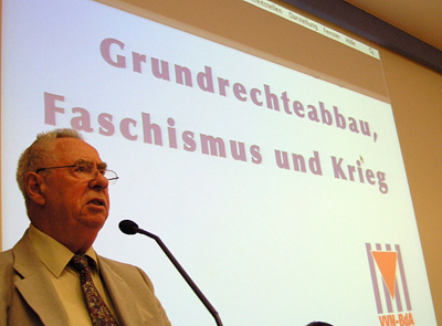 Gnter Pappenheim - Buchenwaldhftling 22514 - Vorsitzender der Lagergemeinschaft Buchenwald-Dora e.V.