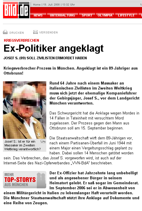 bild.de: Ex-Politiker angeklagt
