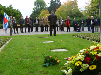 Gedenken fr die von den Nazis ermordeten Antifaschisten am 13. September 2009 auf dem Bochumer Hauptfriedhof 