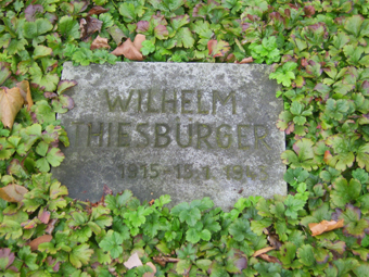 Wilhelm Thiesbrger, 1915 - 15.1.1945