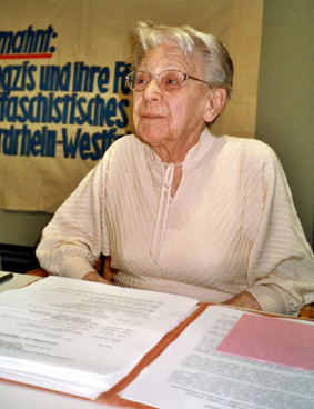 Maria Wachter, 2005 (Foto: Jochen Vogler)