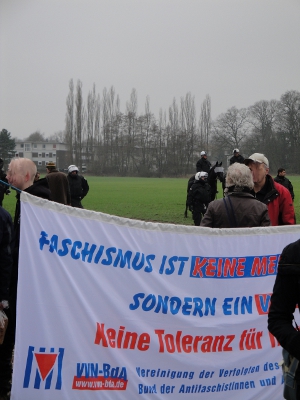 "Faschismus ist keine Meinung, sondern ein Verbrechen"