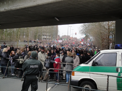 Die Kundgebung nochmal