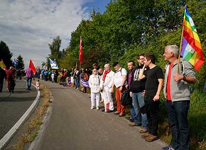 Kalkar 2015: Gegen die neue Kampfdrohnenzentrale der NATO am Niederrhein