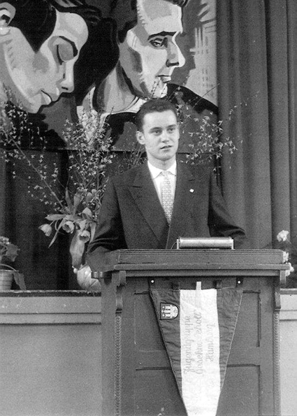 Ulrich Sander am 21.02.1960 im Alter von 18 Jahren