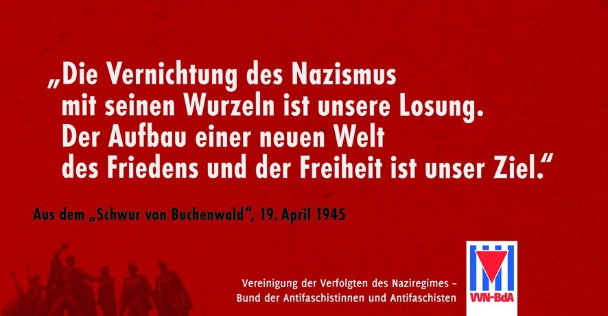 Transparent Schwur von Buchenwald