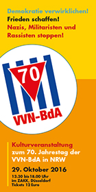 70. Jahrestag der VVN-BdA NRW